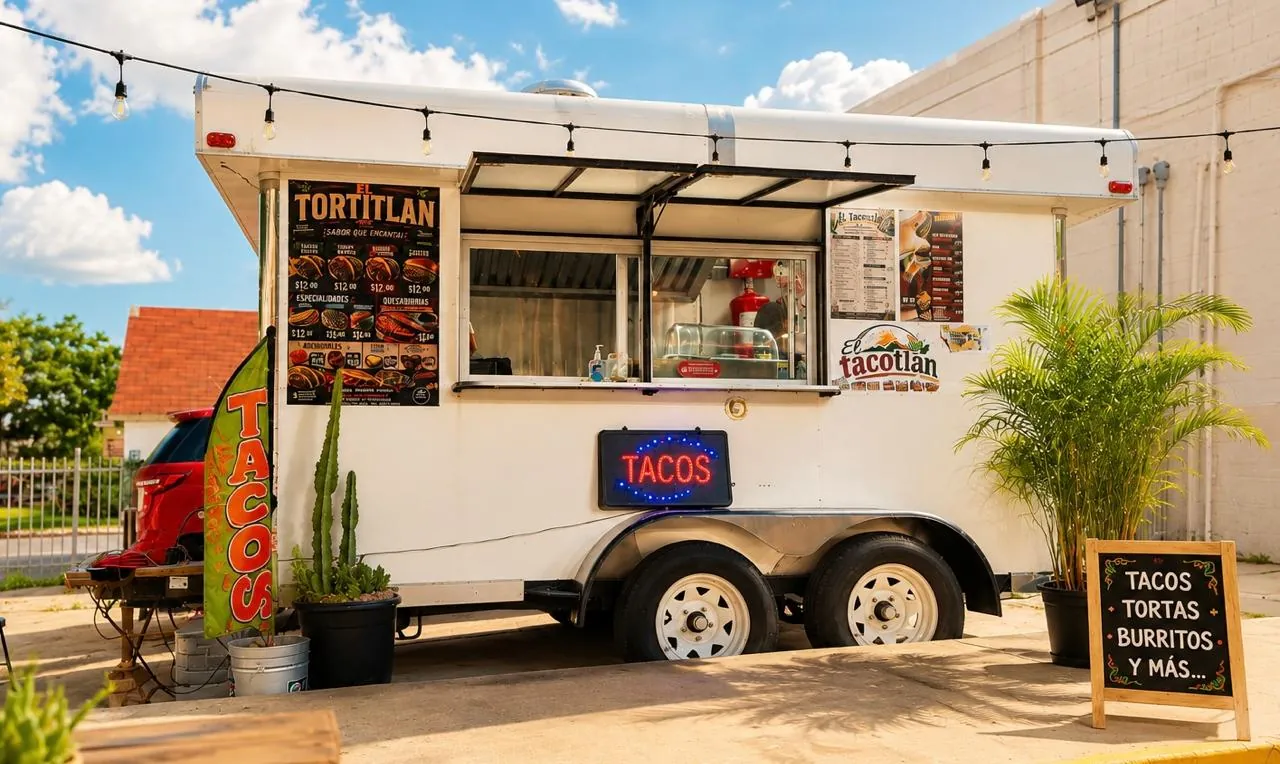 Food truck El Tacotlán en San Antonio